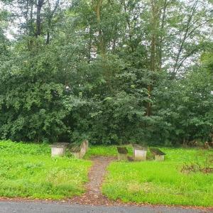 Rückw?rtiger Parkplatz bei Wunstorf