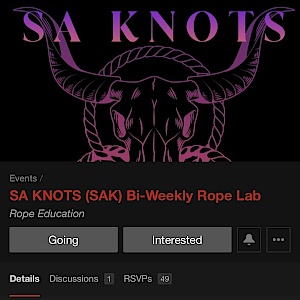 SA KNOTS (SAK) Bi-Weekly Rope Lab 