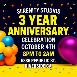 3 Year Anniversary After Party